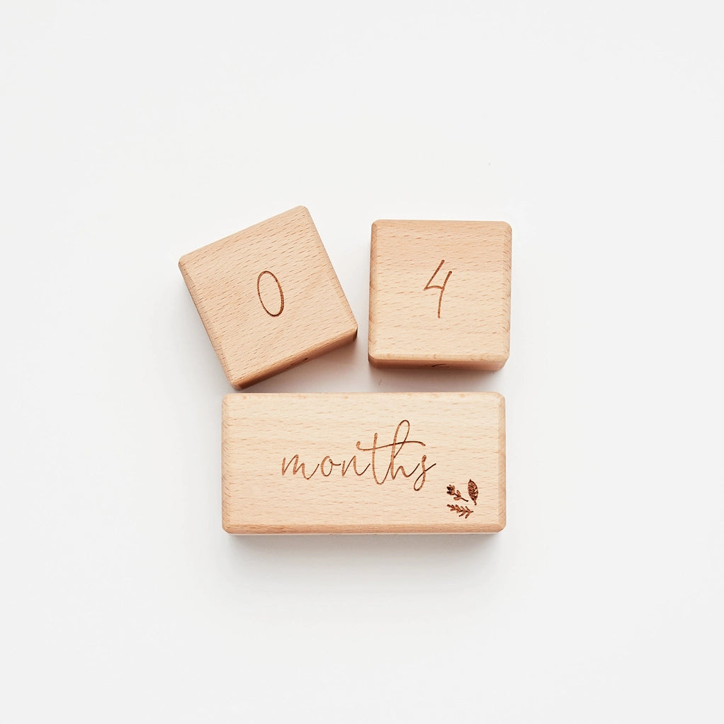 Milestone Wooden Block Set