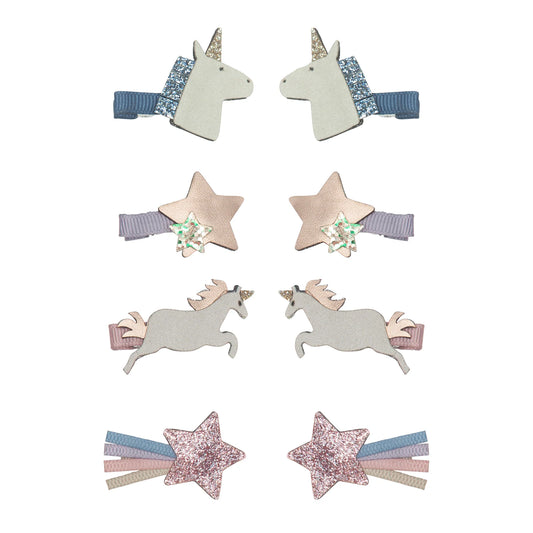 Unicorn Mini Clips - Space Unicorn
