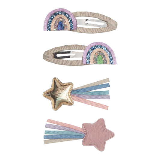 Over The Rainbow Clip Set - Space Unicorn