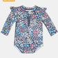 Toshi Swim Onesie L/S - Wattle Dusk