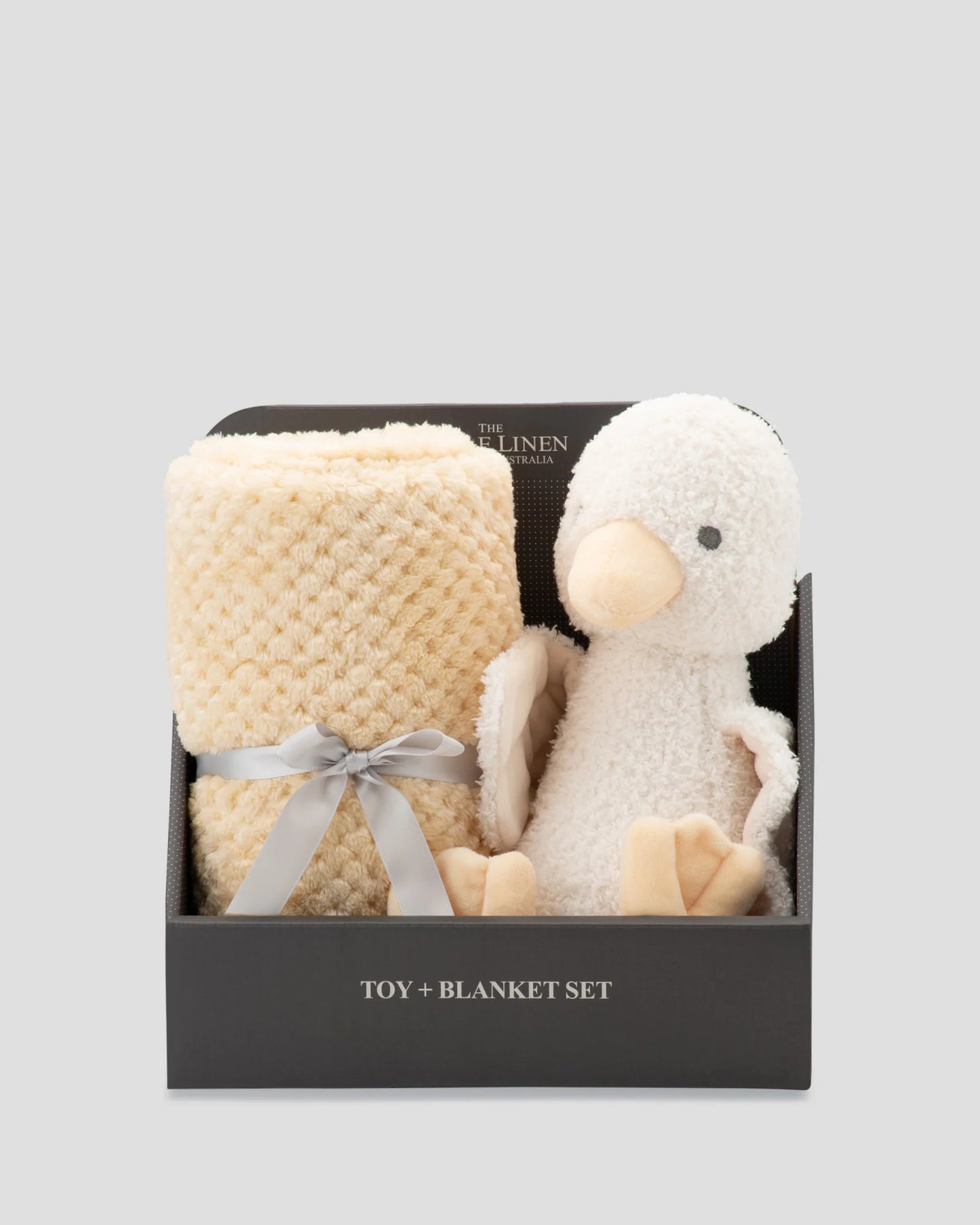 Soft Plush Toy & Blanket - Fuzzy Duck