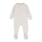 Mateo Stripe L/S Zip Onesie