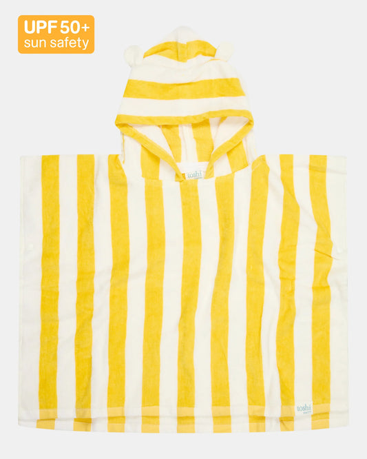 Toshi Hooded Towel - Sunny Stripe