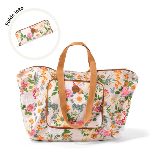 Fold Up Tote - Garden Party