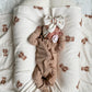 Swaddle & Beanie Set - Teddies