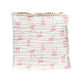 Gauze Lace Blanket - Pink Bows