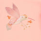 Lyla Hummingbird Tee - Peach Fuzz