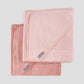 Baby Hooded Towels 2PK - Dusty Rose