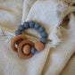 Rattle Ring Teether - Dim Grey