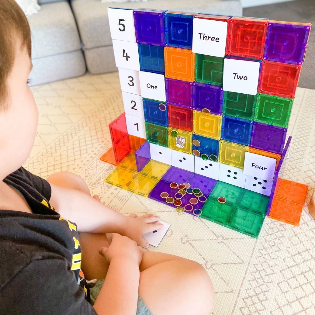 Magnetic Tile Topper - Numeracy Pack 40Pce