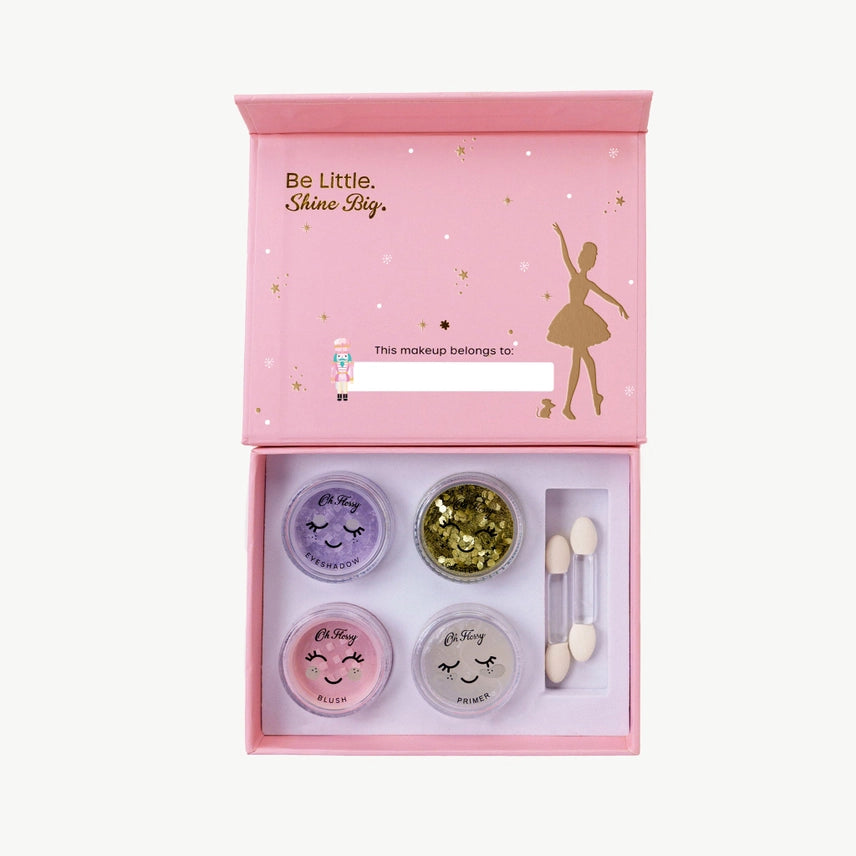 Oh Flossy X Barbie in the Nutcracker Makeup & Glitter Set