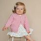 Bobble  Knitted Cardigan - Blossom