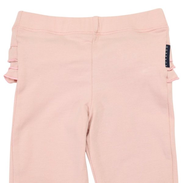 Frill Legging - Dusky Pink