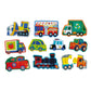 Let's Begin Puzzle 2 pc - Vehicles (Box)