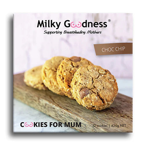 Milky Goodness Choc Chip Lacation Cookies