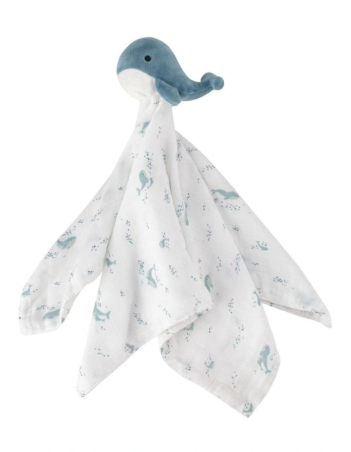 Baby Comforter / Security Blanket - Wally the Whale