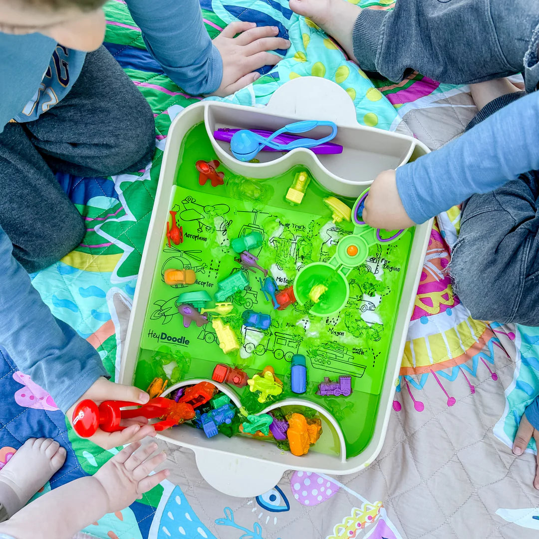 Toot Toot Mini Colouring & Doodle Mat