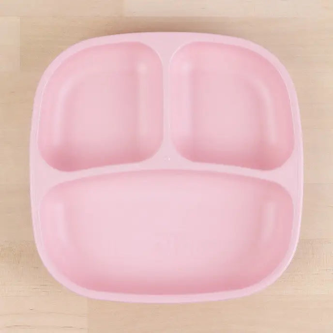 Re-Play Divided Plate - Ice Pink