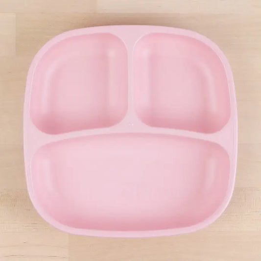 Re-Play Divided Plate - Ice Pink
