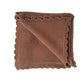 Heirloom Knit Blanket - Chocolate