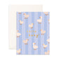 Card - Hello Baby Ducks Blue