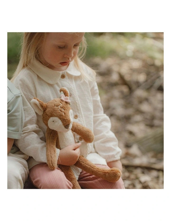 Fairy Garden Cuddle Deer with Long Legs