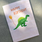 Card - Dinosaur Happy Birthday