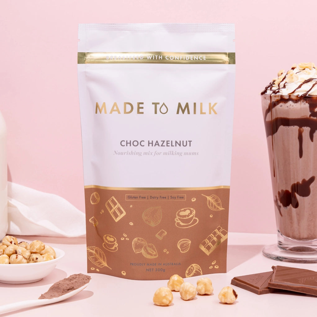 Choc Hazelnut Lactation Drink Mix - Gf, Df, Sf