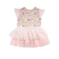 Fairyland Dreamy Tutu Bodysuit Dress - Pink Lavender