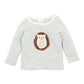 Toby Hedgehog Tee - Sage Stripe