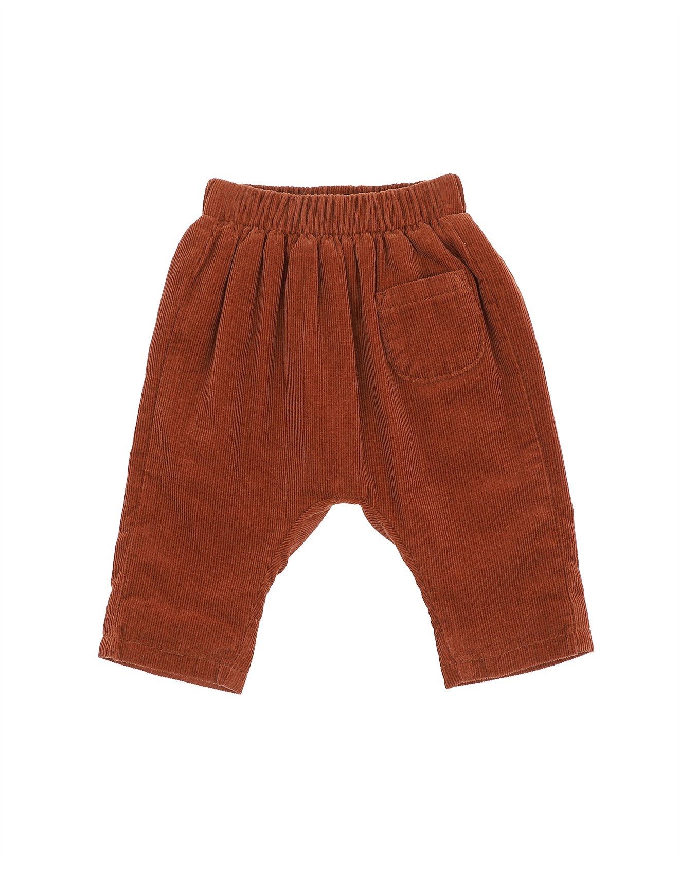 Toby Cord Pull On Pants - Chestnut