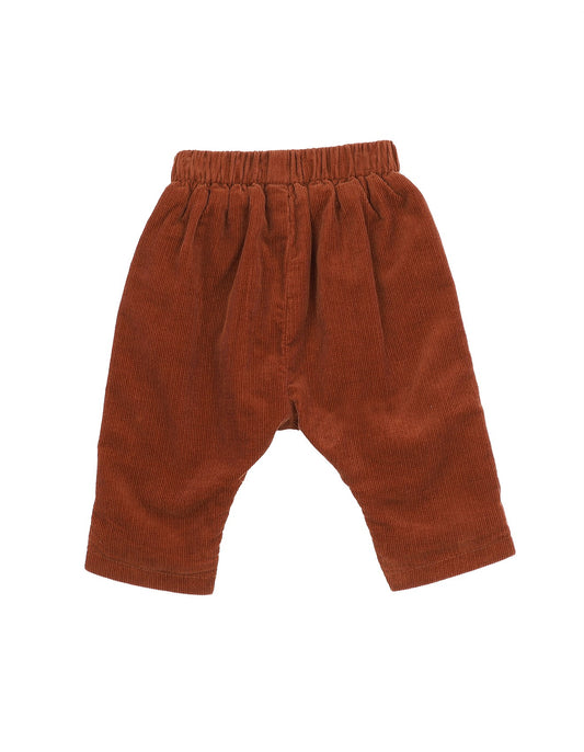 Toby Cord Pull On Pants - Chestnut