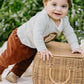 Toby Cord Pull On Pants - Chestnut