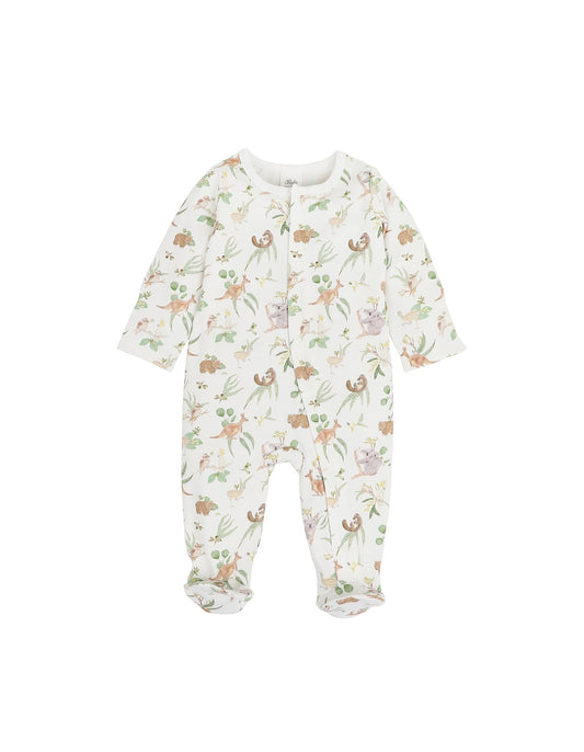 Bailey Native L/S Zip Onesie
