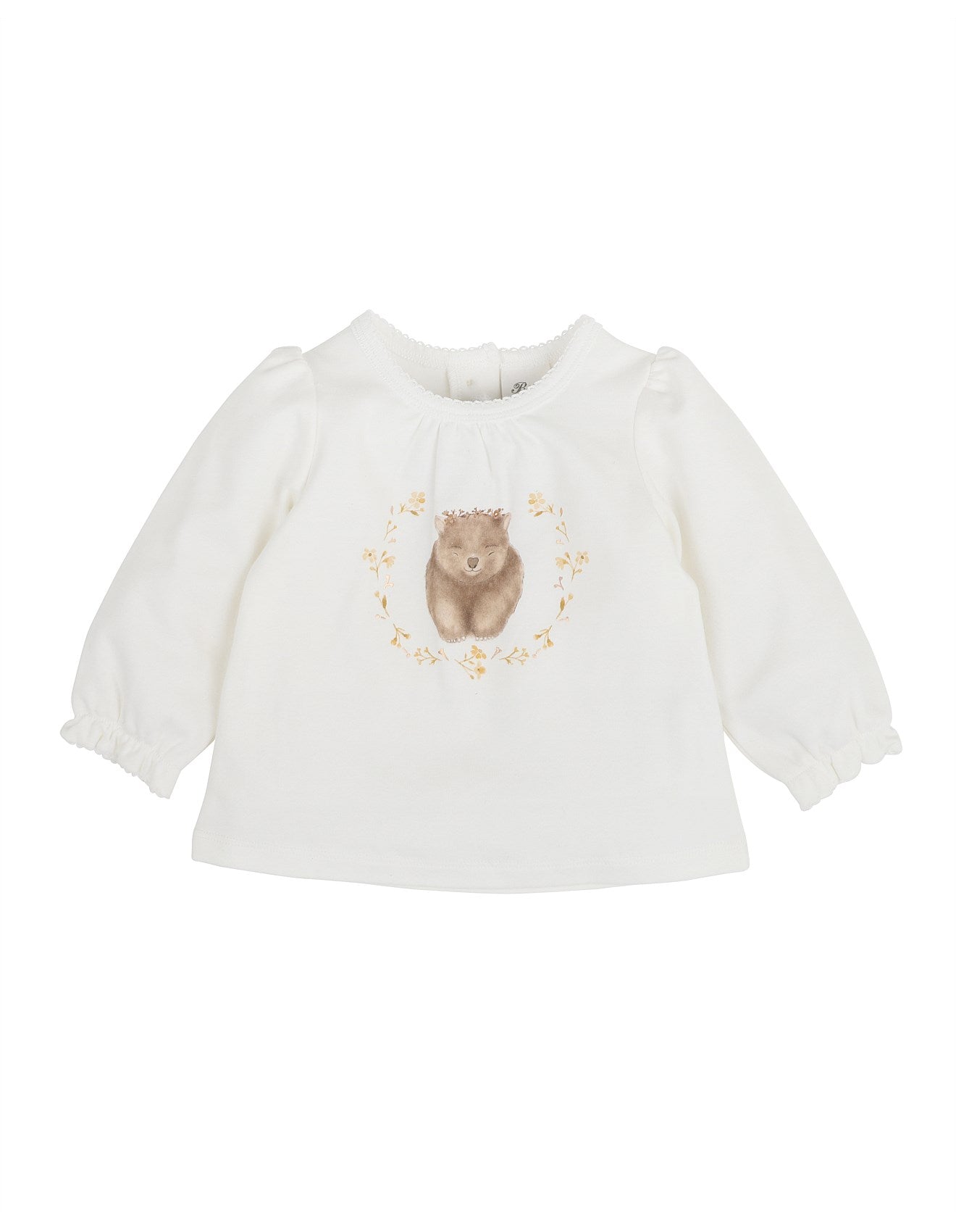 Bailey Wombat Tee - Cloud