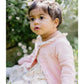 Nancy Cardigan - Pale Pink Marl