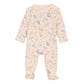 Nancy Print L/S Zip Onesie