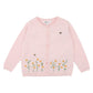 Tess Hand Embroidered Cardigan - Pale Pink