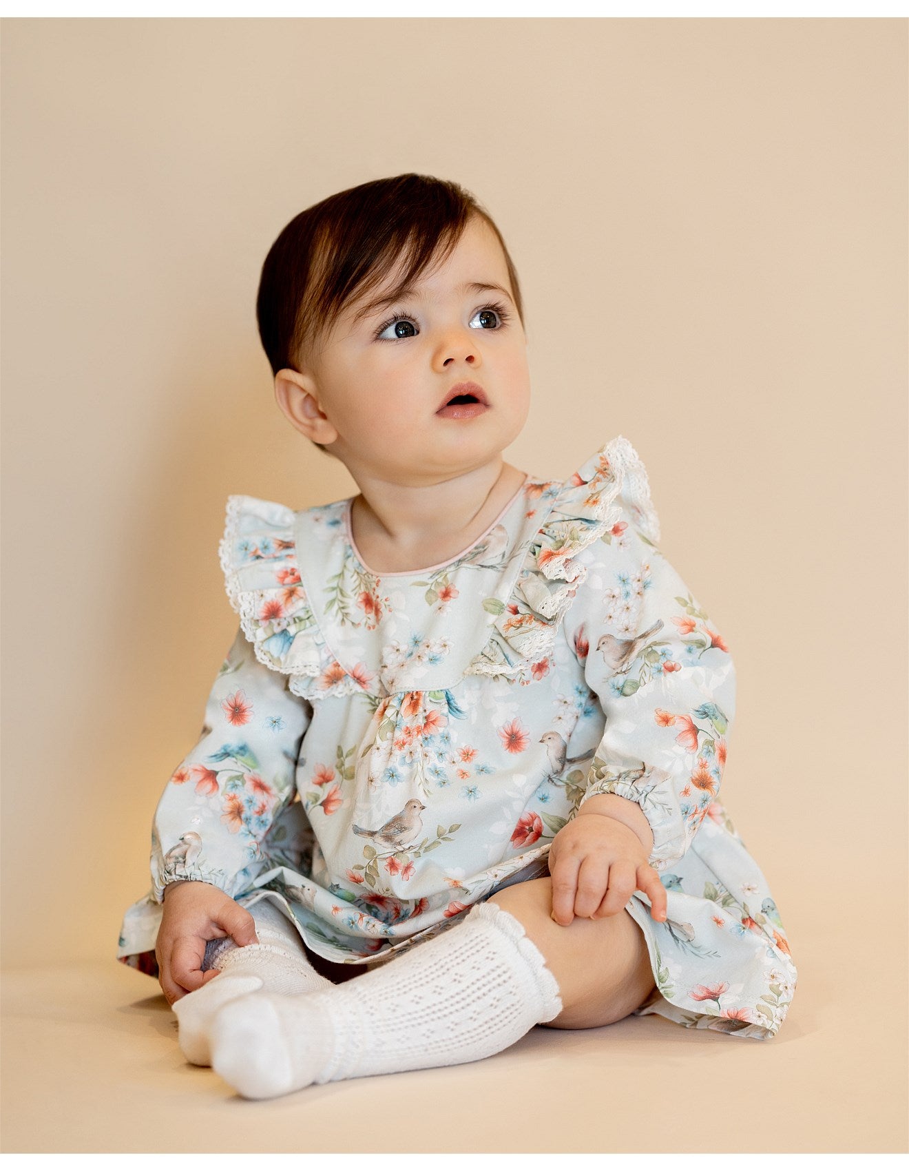 Gemma Bird Overlay Dress