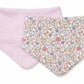 Bandana Bibs 2pk - Blossom