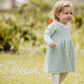 Fern  Emb. Knitted Dress - Sage