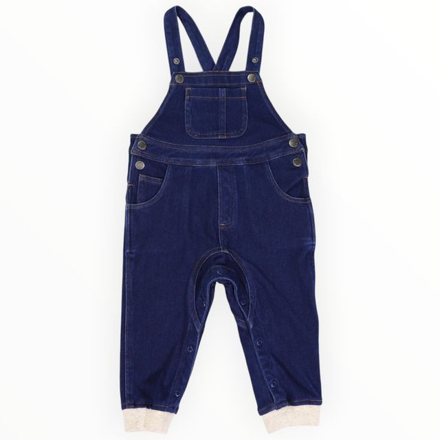 Soft Denim Overall - Dark