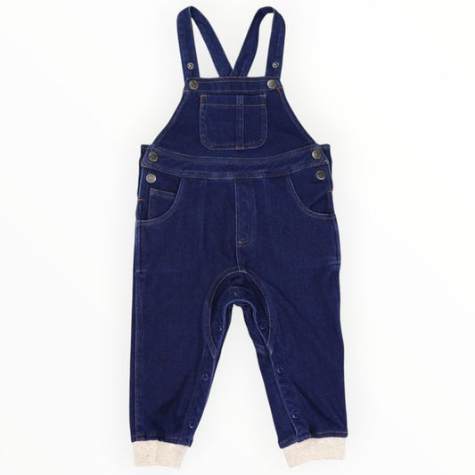 Soft Denim Overall - Dark