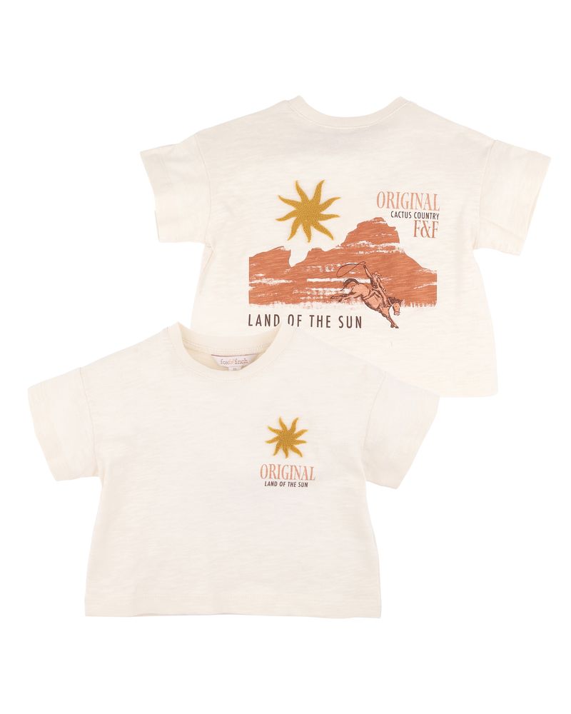Phoenix Land Of The Sun Tee - Cream