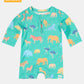 Toshi Swim Onesie L/S - Congo Seagrass