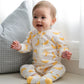 Organic Cotton Growsuit - Bananas