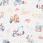 Clayton S/S Zipsuit - Clayton Print