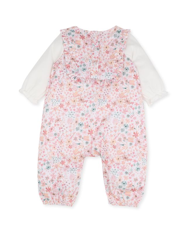 Woven L/S Romper - Fern Floral