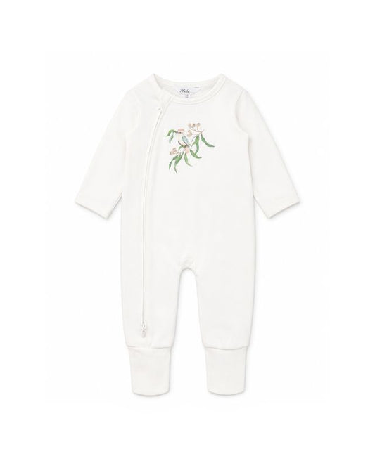 Taylor L/S Kookaburra  Zipsuit - Cloud
