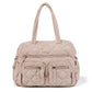 Carry All Nappy Bag - Puffy Beige Quilt
